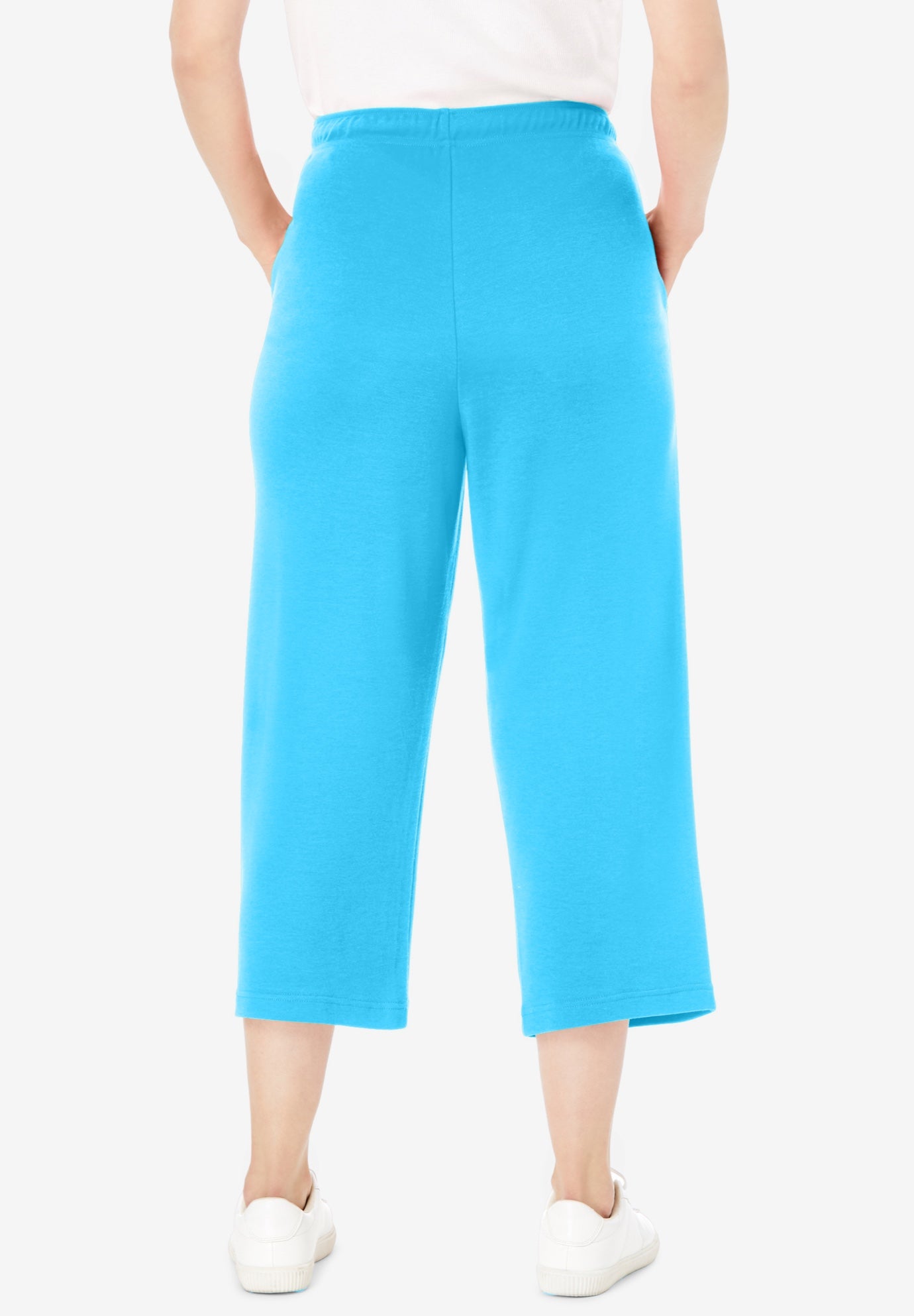 Sport-Knit Pull-On Capri Pants image number 1