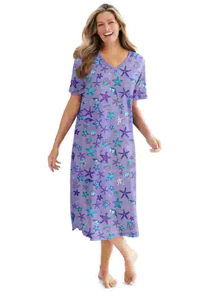 Long Print Sleepshirt image number 2