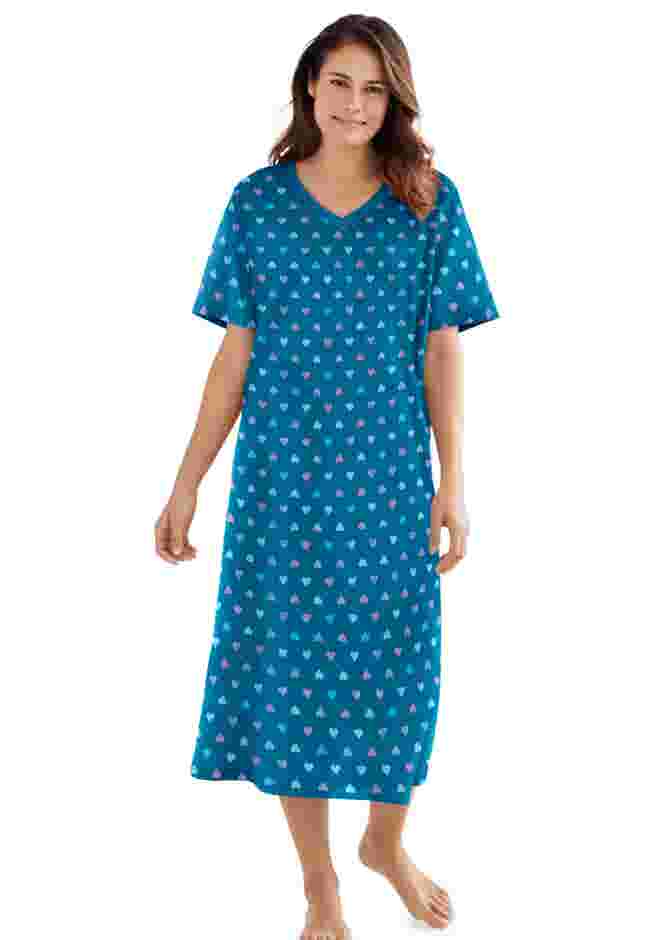 Long Print Sleepshirt image number 4