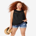 Crochet Lace Tank image number null