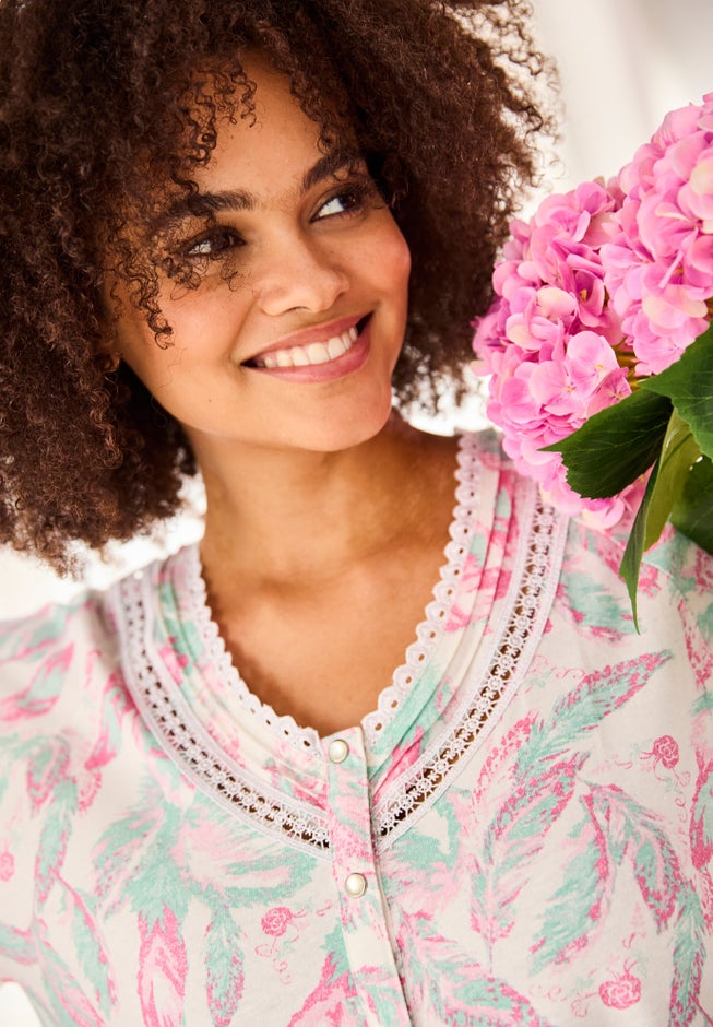 Snap-Front Gown image number 1