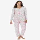 Only Necessities® Snap-Front Pajama image number null