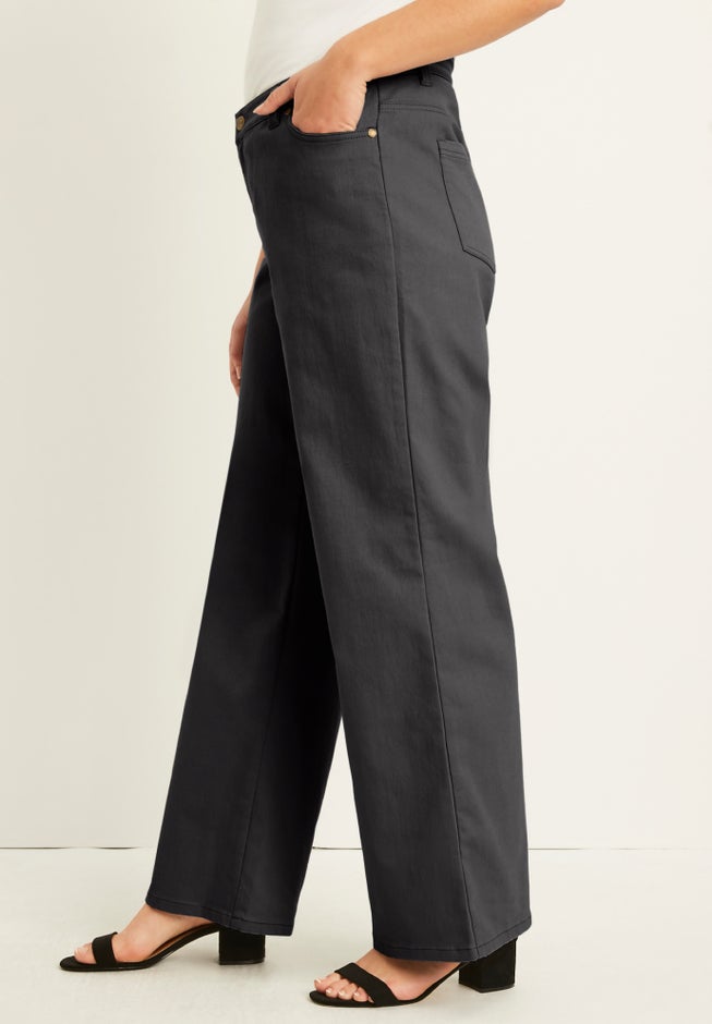 June Fit Wide-Leg Jeans image number 2