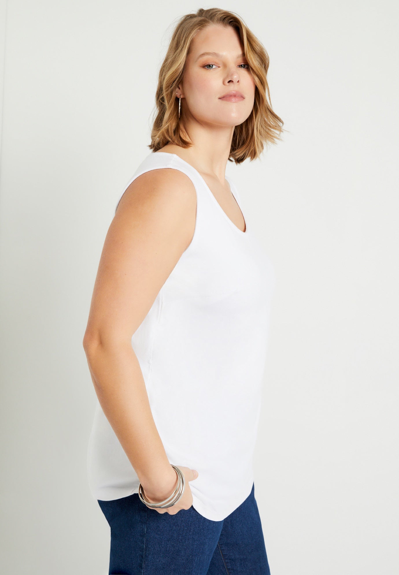 Scoopneck One + Only Tank Top image number 2