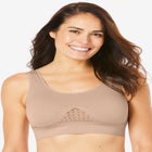 Wireless Cooling Seamless Bra image number null