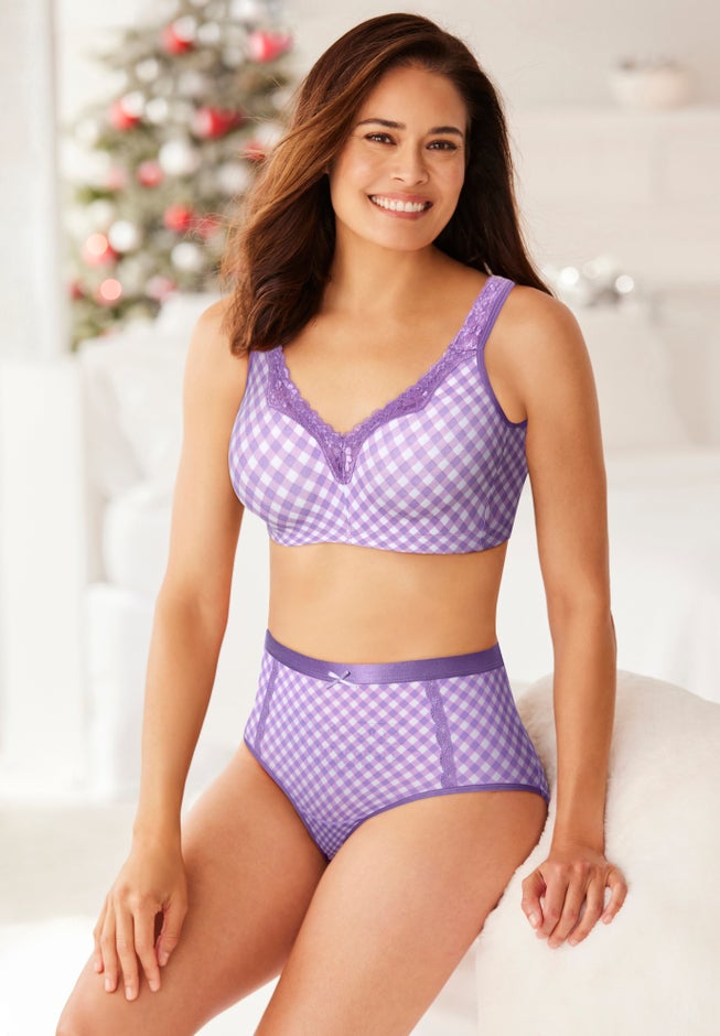 Cotton Comfort Wireless Bra image number 7