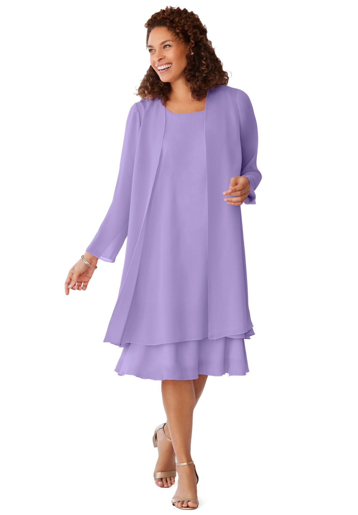 2-Piece Jacket Dress image number 3