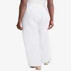 Linen Wide Leg Sailor Pant image number null