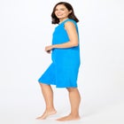 Zip-Front Terry Romper image number null