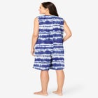 Zip-Front Terry Romper image number null