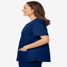 Scoopneck Scrub Top image number null