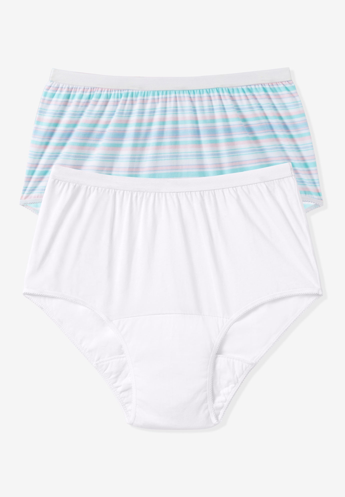 Cotton Incontinence Brief 2-Pack image number 0
