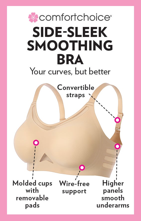 Side-Sleek Smoothing Bra image number 5