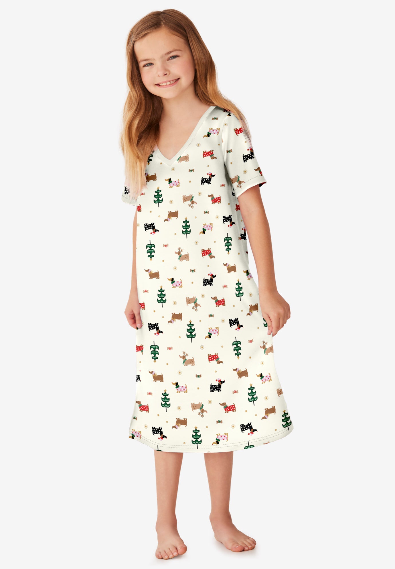 Child's Holiday Printed Sleep Shirt image number 0