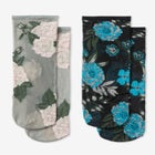MeMoi&reg; Sheer Ankle Socks 2-Pack image number 1