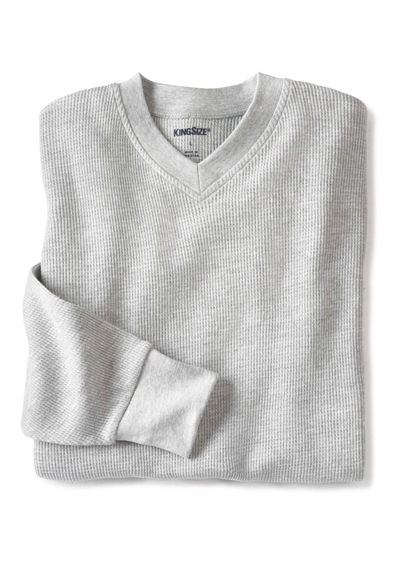 Heavyweight Thermal V-Neck Underwear Shirt image number 0