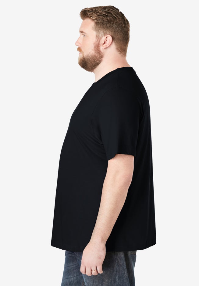 Shrink-Less&trade; Lightweight Crewneck T-Shirt image number 1