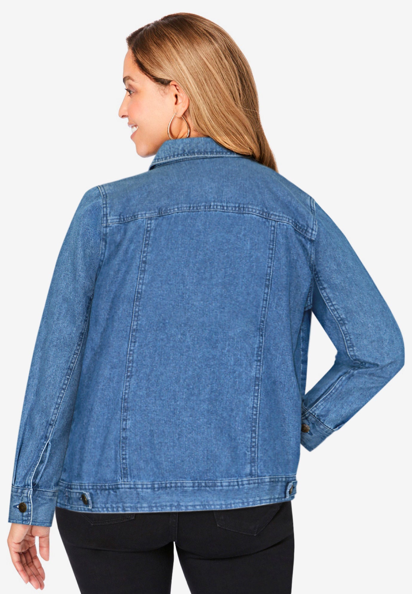 Classic Cotton Denim Jacket image number 2