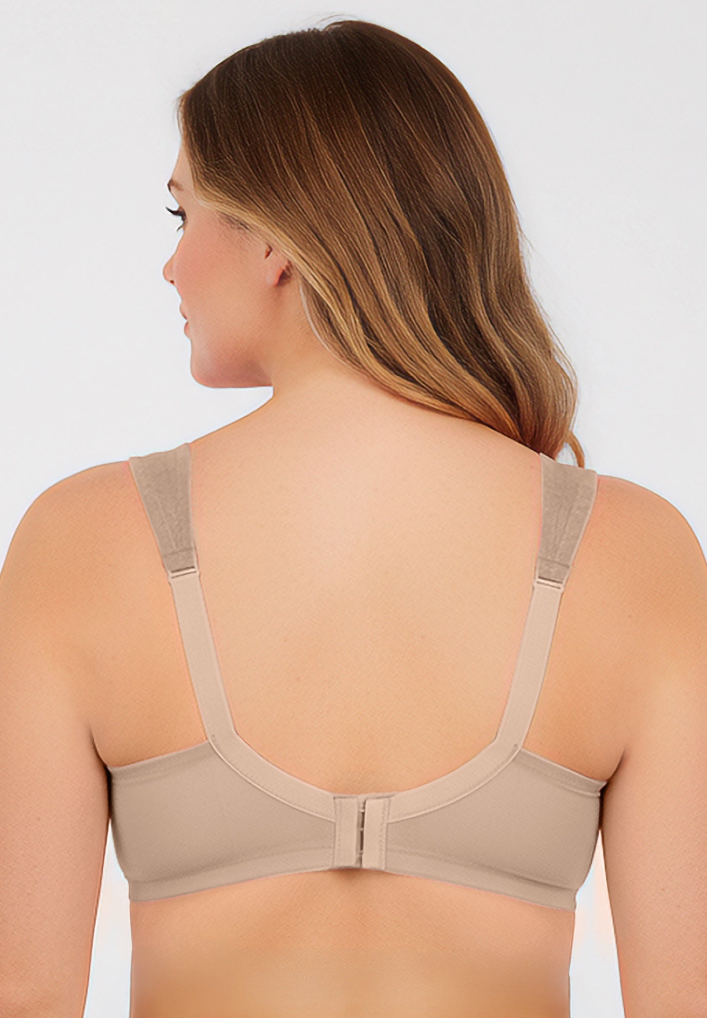 Comfort Choice&reg; Full Coverage Sling Double Band Lace Bra image number 2