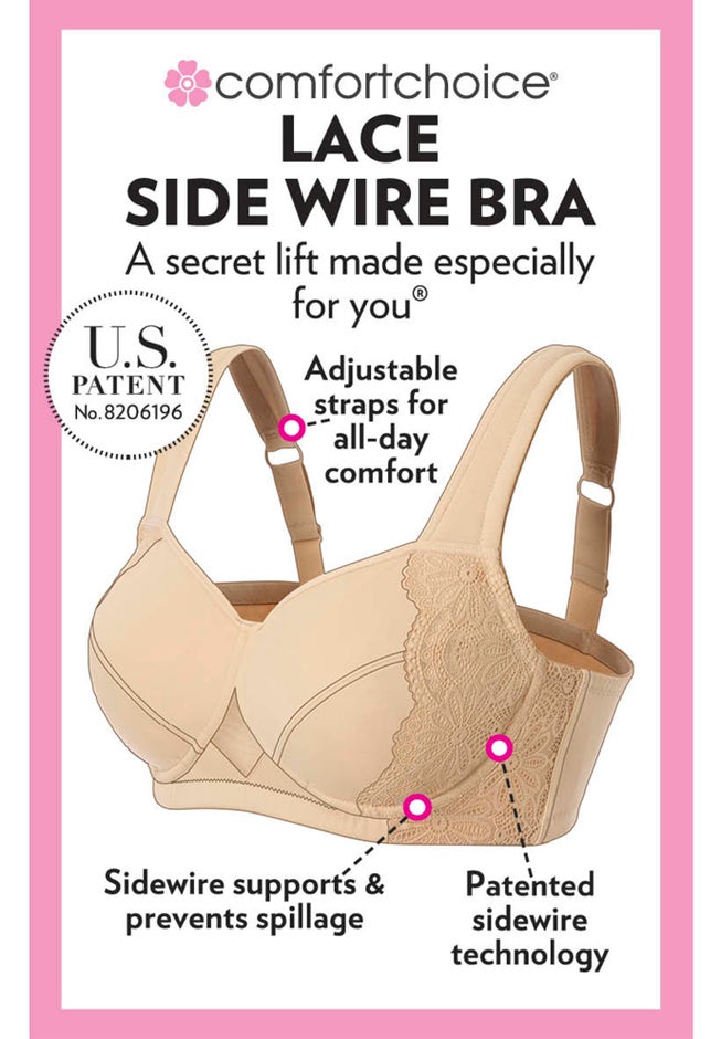 Comfort Choice&reg; Full Coverage Side Wire Bra image number 3