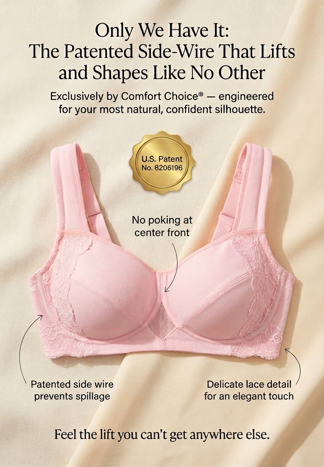 Comfort Choice&reg; Full Coverage Side Wire Bra image number 4
