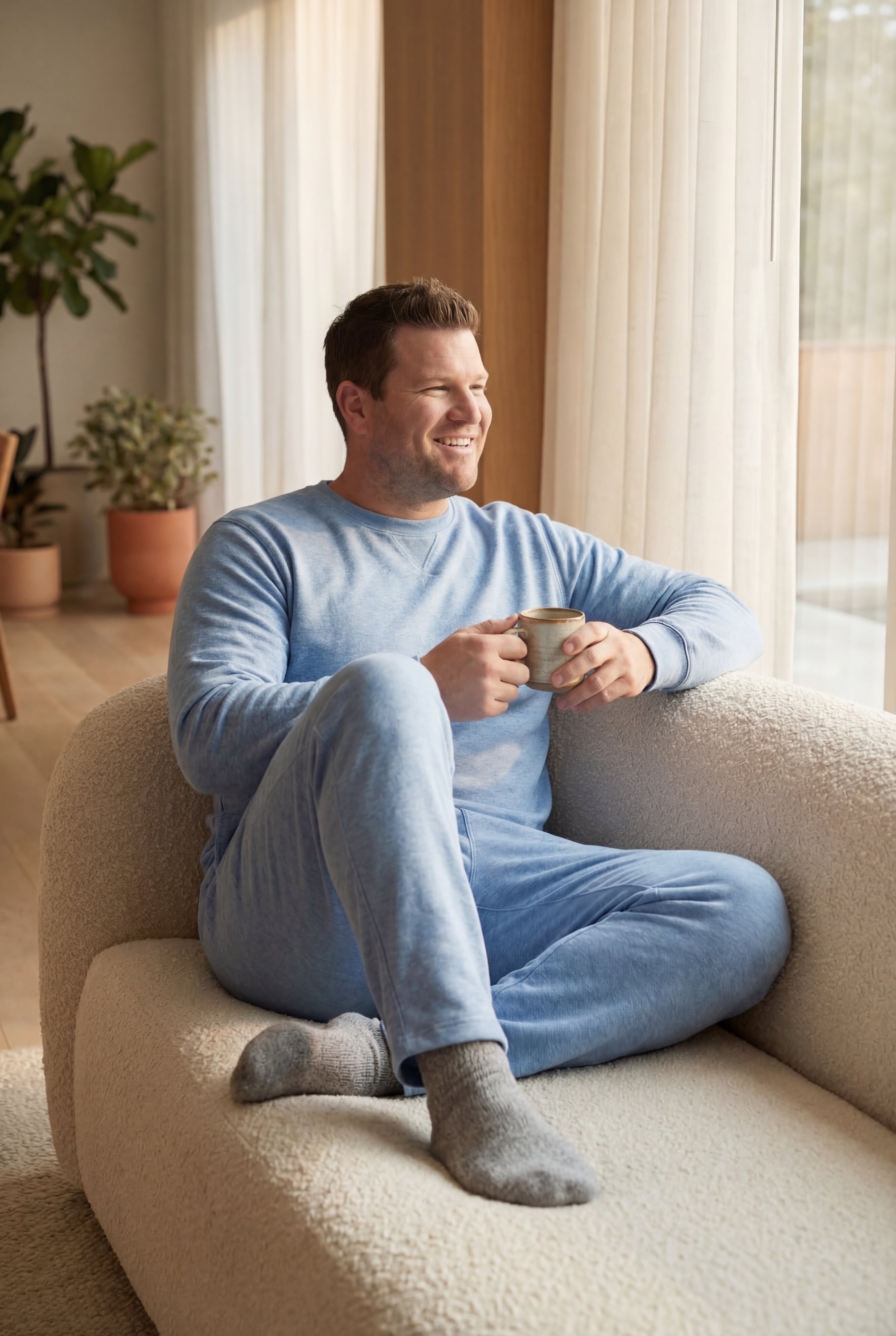 Loungewear Long Sleeve Crewneck image number 1