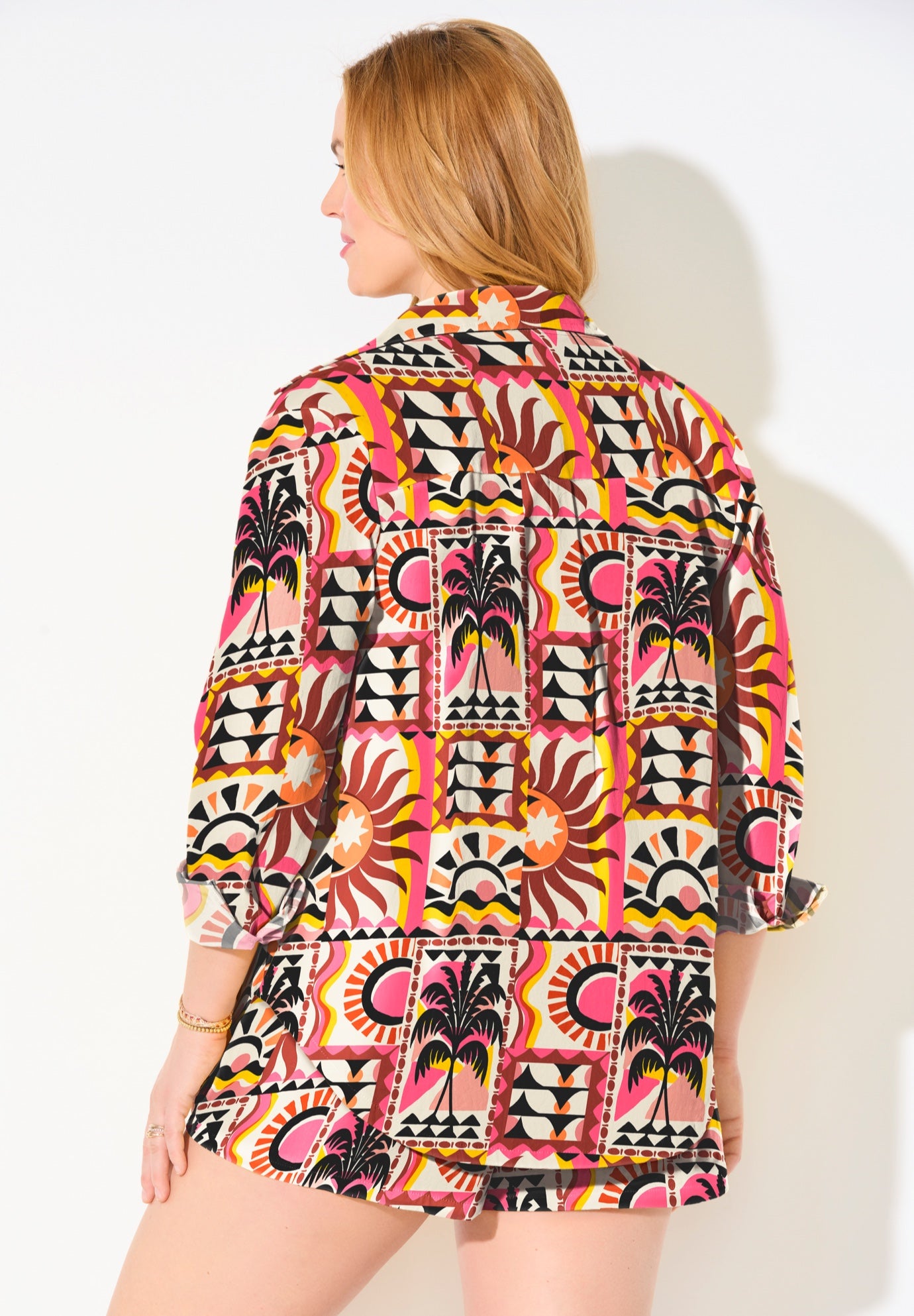 Cotton Beach Shirt Cover Up image number 1