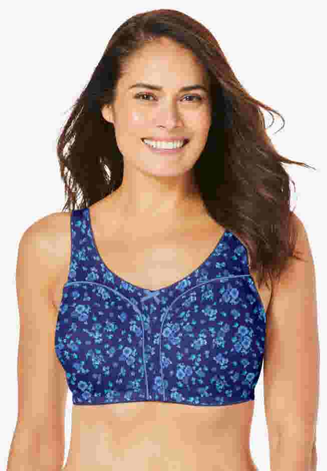 3-Pack Cotton Wireless Bra image number 3