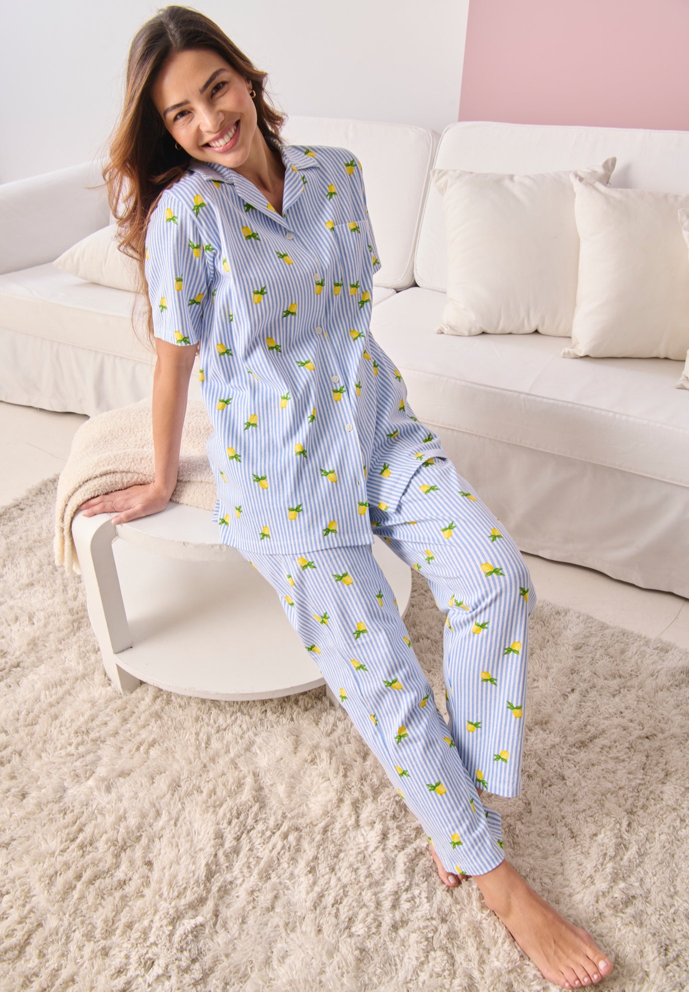 Dreams & Co.&reg; Button-Front Pajama image number 3