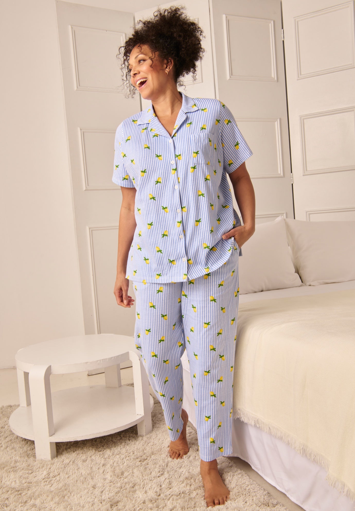 Dreams & Co.&reg; Button-Front Pajama image number 7