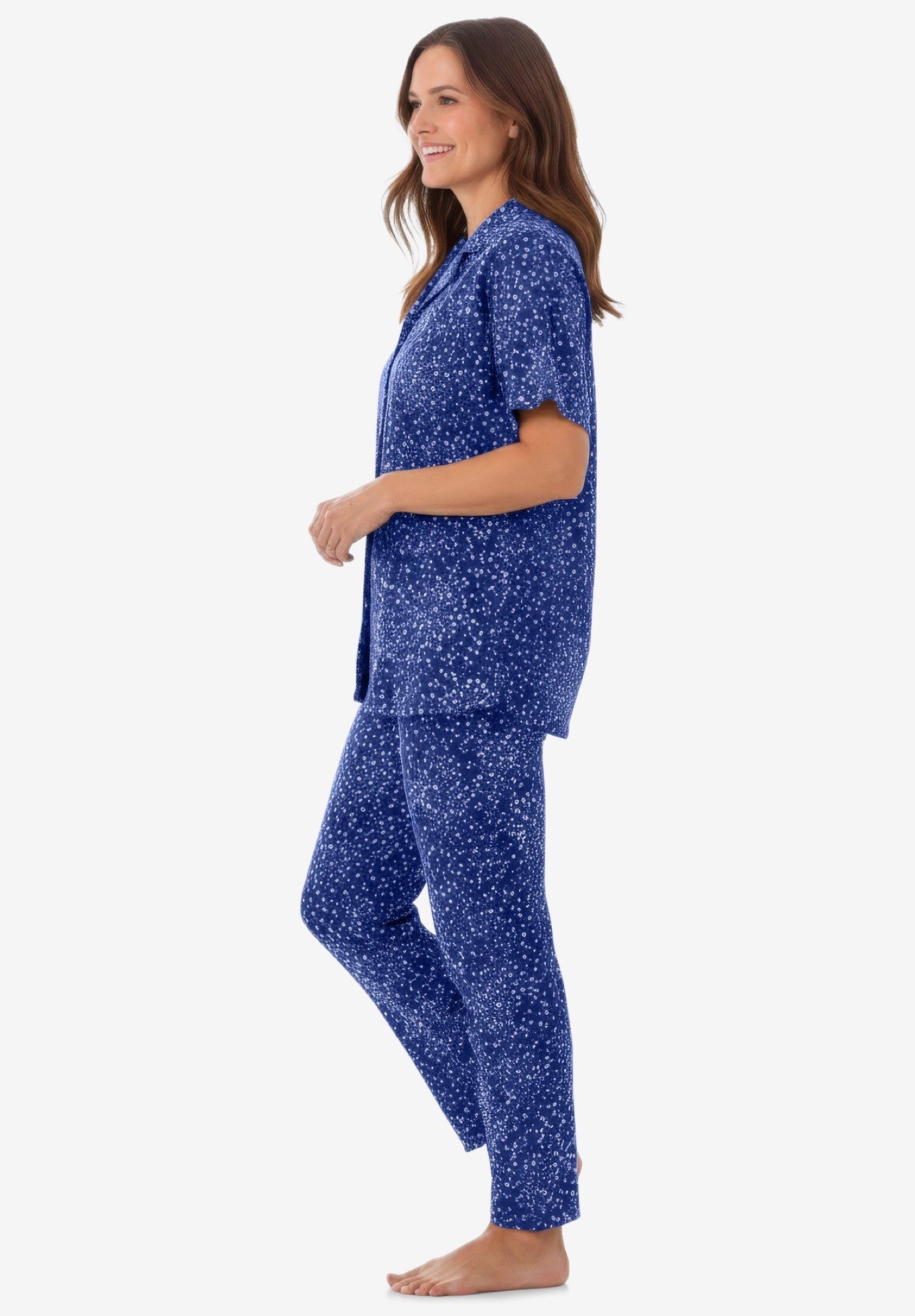 Dreams & Co.&reg; Button-Front Pajama image number 2