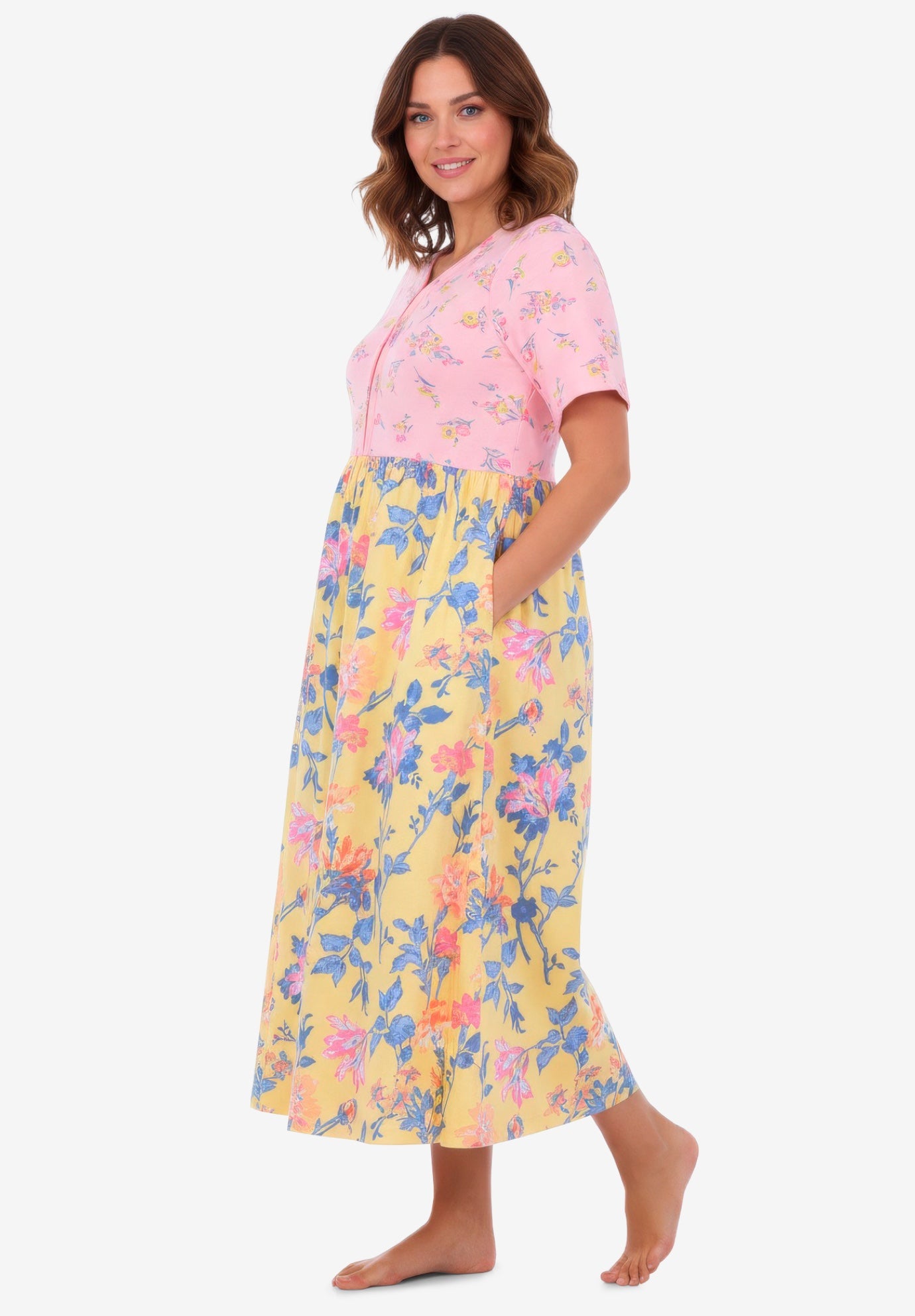 Only Necessities&reg; Mixed Print Knit Lounger image number 2