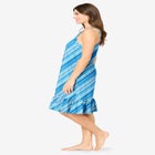 Sleeveless Knit Chemise Sleepshirt image number null