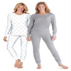 Thermal Crewneck Long-Sleeve Top image number null