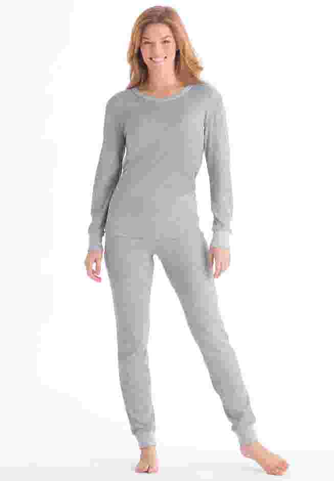 Thermal Crewneck Long-Sleeve Top image number 5