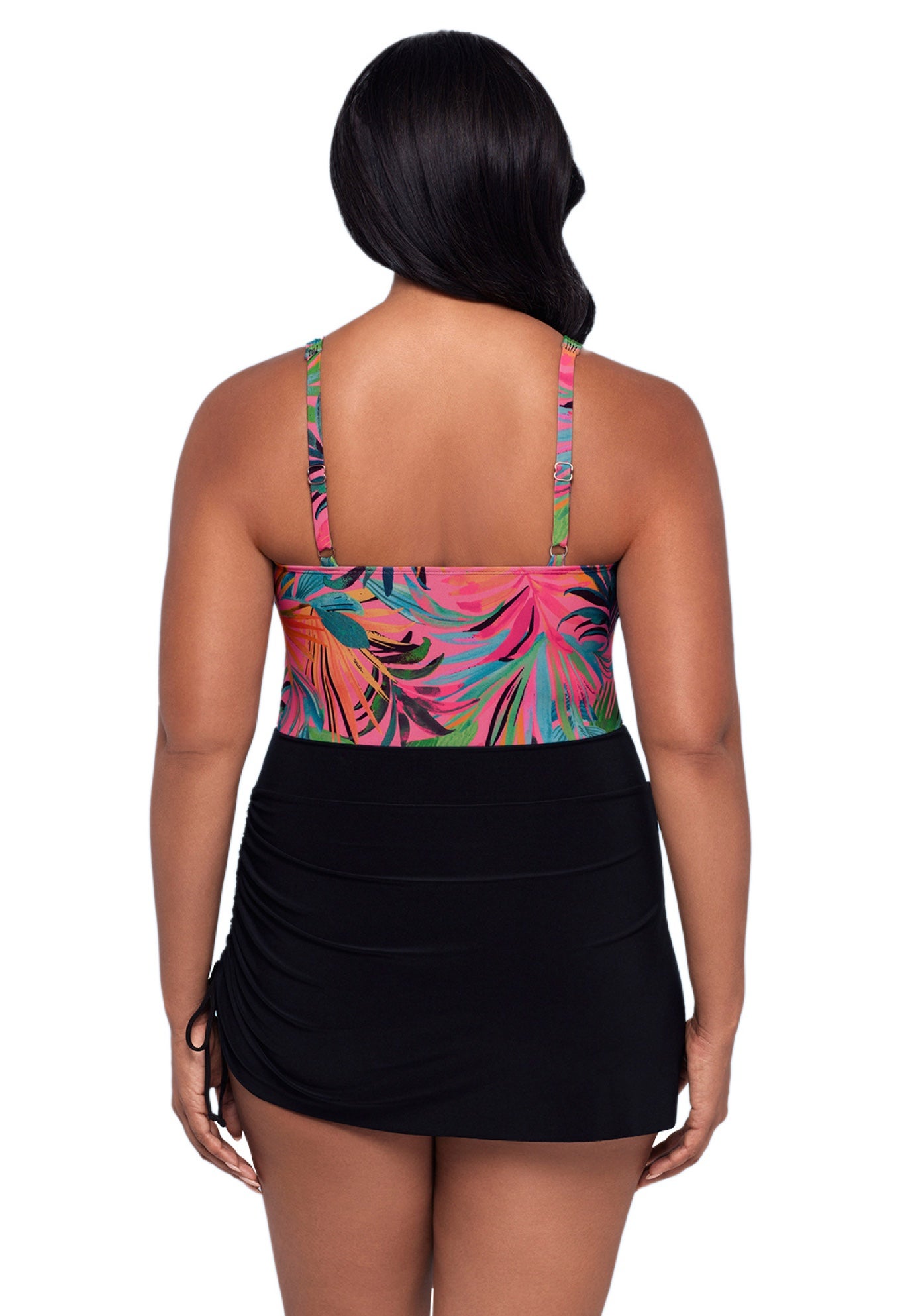 Julie Adjustable Skirt Swimdress image number 1