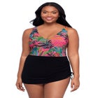 Julie Adjustable Skirt Swimdress image number 0