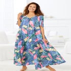 Sweeping Printed Lounger image number null