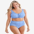 Cotton Front-Close Wireless Bra image number null