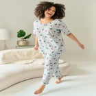 Serenada 2 Piece Keyhole Pajama Set image number 1