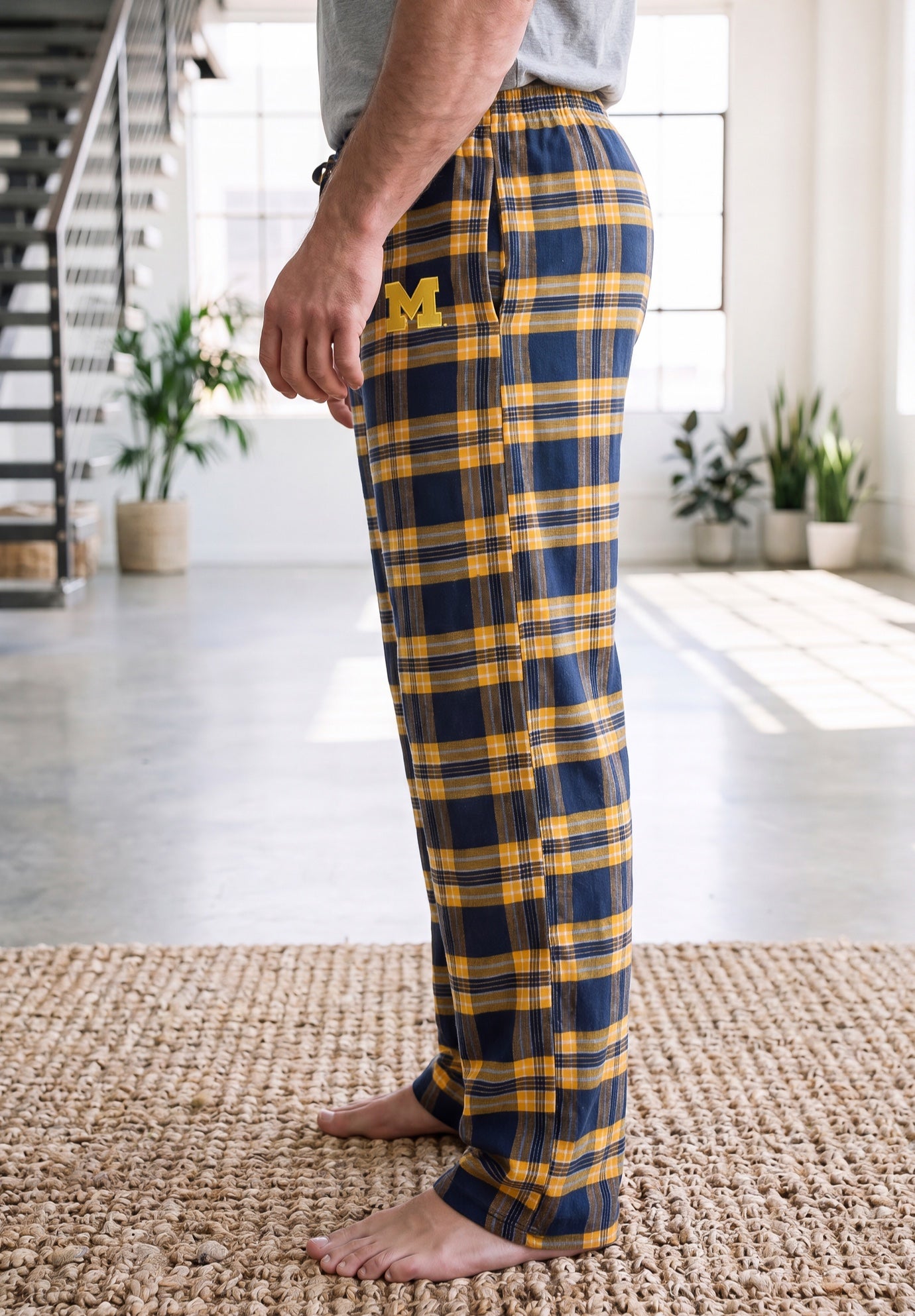 NCAA Flannel PJ Pants image number 2