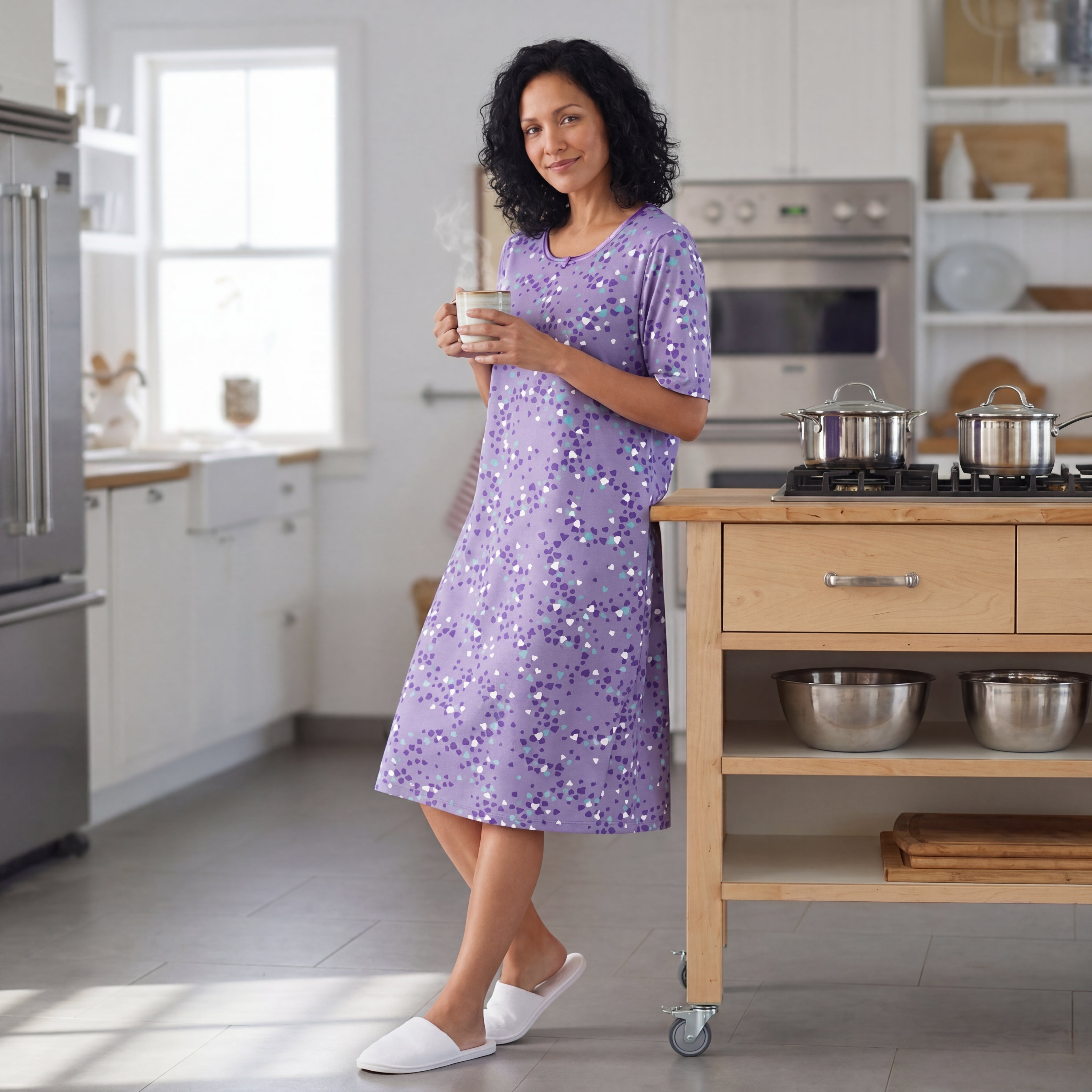 Short-Sleeve Sleepshirt image number 0