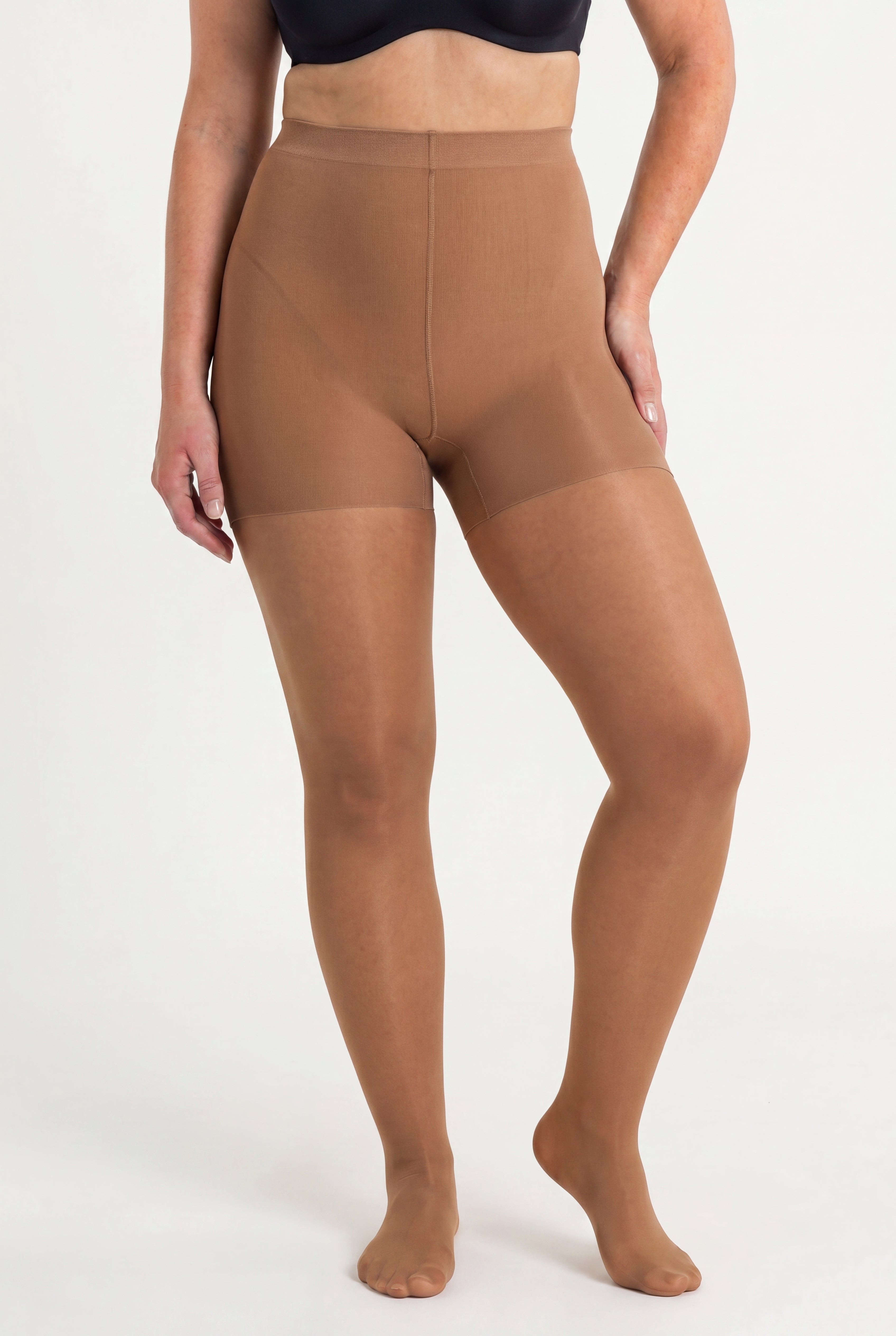Silky Toes Control Top Ultra Soft Sheer 2-Pack Tights image number 0