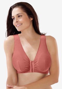 Leading Lady&reg; Meryl Cotton Front-Close Wireless Bra