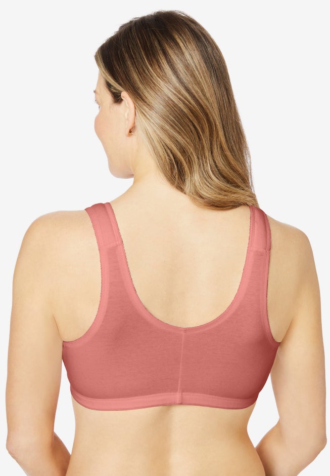 Leading Lady&reg; Meryl Cotton Front-Close Wireless Bra image number 1