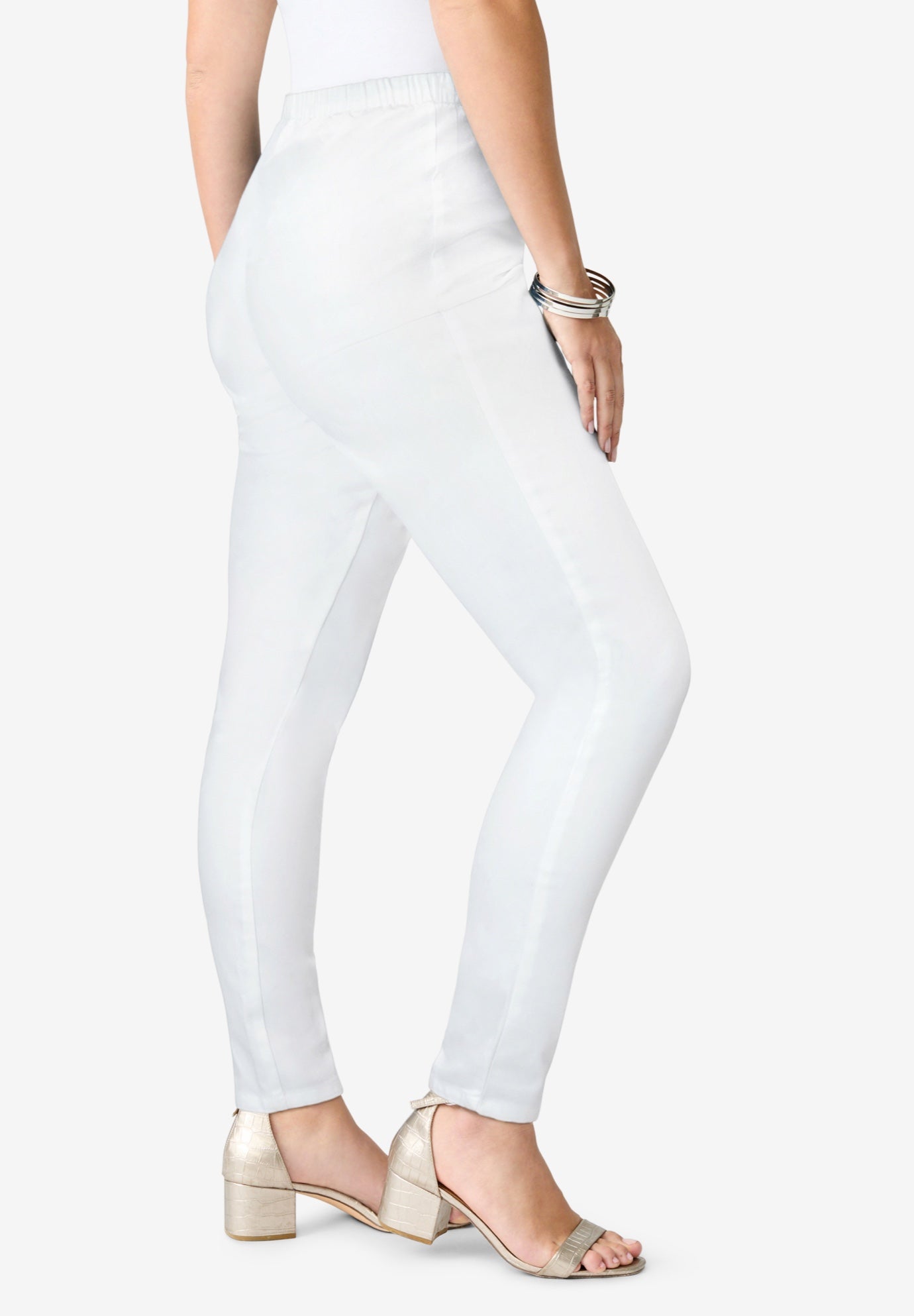 Plus Size Comfort Stretch Slim Leg Jean image number 2