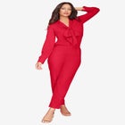 Long Sleeve Bow Blouse image number null