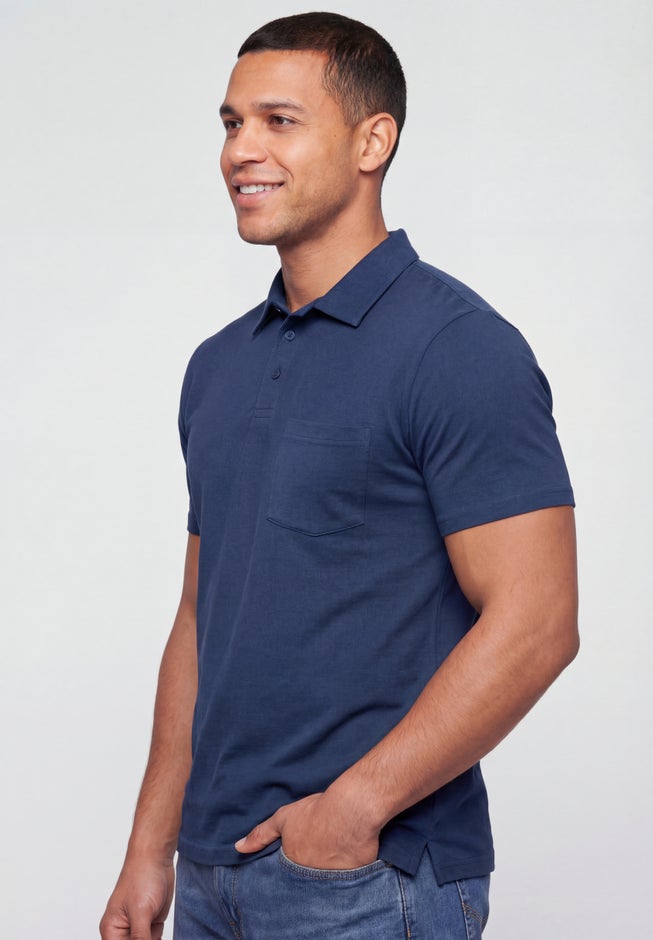 Heavyweight Jersey Polo Shirt image number 2