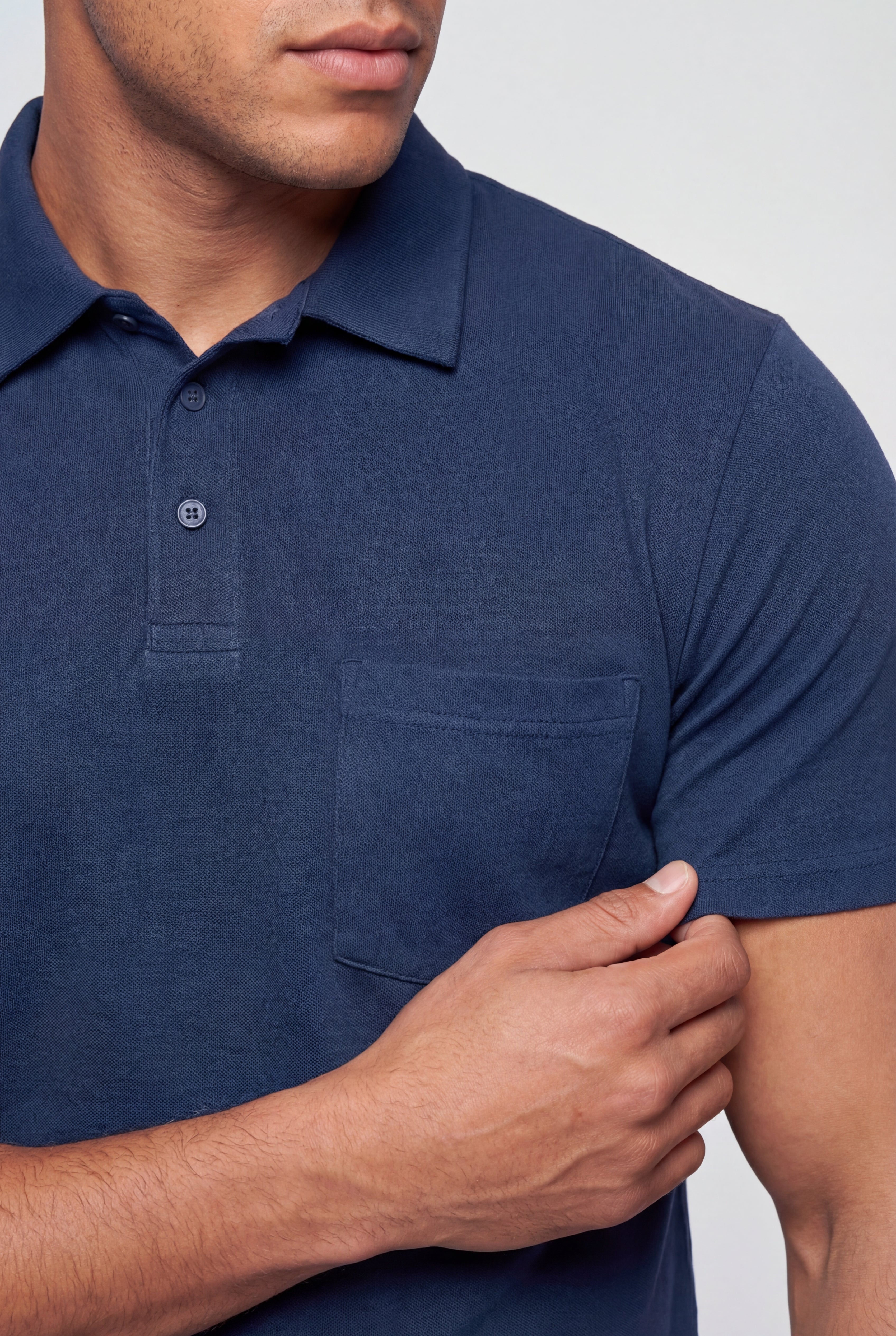 Heavyweight Jersey Polo Shirt image number 4