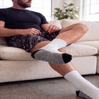 1/4" Length Cushioned Crew 6 Pack Socks image number null